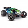 Traxxas E-Revo 4x4 Vert Brushed 1:16 Auto RC électrique Monstertruck 4 Roues motrices 4WD prêt à fonctionner RTR 2,