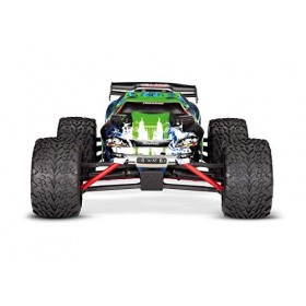 Traxxas E-Revo 4x4 Vert Brushed 1:16 Auto RC électrique Monstertruck 4 Roues motrices 4WD prêt à fonctionner RTR 2,