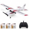 Goolsky Avion FX801 Cessna 182 2,4 GHz 2CH RC Avion extérieur pour enfants garçons avec 2 piles