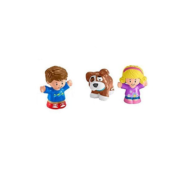 Fisher-Price Figurines de rechange pour Little People Little People Big Helpers Home | FHF34 ~ Sac de pièces de rechange – Co