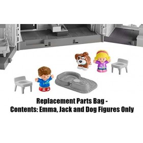 Fisher-Price Figurines de rechange pour Little People Little People Big Helpers Home | FHF34 ~ Sac de pièces de rechange – Co