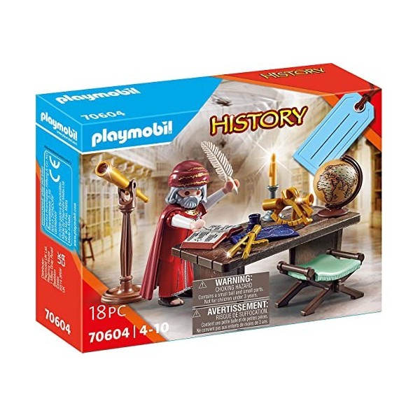 PLAYMOBIL HISTORIA Set ASTRÓNOMO