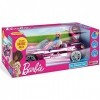 MONDO- Barbie Dream Car 43cm Voiture radiocommandée-Cabriolet Sport-lumières-Jouet Enfant-3 Ans et Plus, 63619