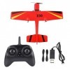 2.4G ZC-Z50 Avion Télécommandé Planeur RC, Avion Télécommandé 2 Canaux RC Avion Prêt à Voler 2.4g Télécommande RC Hélicoptère