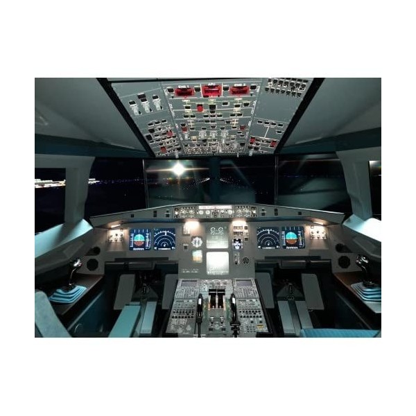 NJOY Experiences - Coffret Cadeau - Simulateur Vol Airbus 320_Madrid