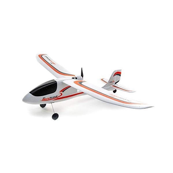 Hobbyzone Avion RC Mini AeroScout RTF contrôleur, émetteur, Batterie et Chargeur HBZ5700 Multicolore