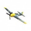 MODSTER MDX BF 109 E Avion radiocommandé RTF I 2,4 GHz I 400 mm I Moteur électrique Warbird avec stabilisation de vol 6 axes 