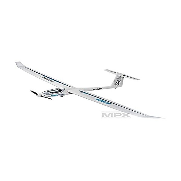 Unbekannt Multiplex 1314109 214276 Heron RC Kit de Construction pour Avion à Voile 2400 mm Blanc