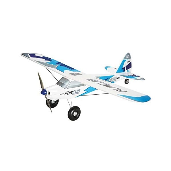 Multiplex BK FunCub NG Blau Blanc, Bleu Avion RC à Moteur kit à Monter 1410 mm