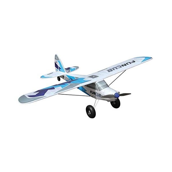 Multiplex BK FunCub NG Blau Blanc, Bleu Avion RC à Moteur kit à Monter 1410 mm