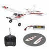 PLAYSTEM Global Hawk 2,4 GHz RC hydravion Avion dentraînement télécommandé Rouge -RTF