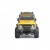 Amewi 22589 Dirt Climbing SUV Safari Crawler 4WD 1:10 RTR avec Batterie, télécommande, câble de Charge, Jaune