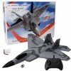 Wpond Fx622 Avion télécommandé à aile fixe 2,4 GHz Petit modèle davion de chasse F22 Jouet planeur RC pour garçons Cadeaux 