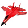 LOVIVER 2.4G 2CH RC Avion Mousse Jouets Volants Extérieurs Télécommande Avion Planeur Combattant RC Avion à Voilure pour Garç