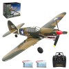 JOYFAN VOLANTEXRC 2.4G 4CH RC Avion de Combat, Avion Militaire Télécommandé Intérieur et Extérieur, Cadeau Jouet pour Enfants