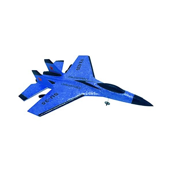 EACTEL Avion RC - Avion 2 canaux 2,4 GHz prêt à Voler - Avion télécommandé, Avion télécommandé en Mousse Facile à Piloter pou