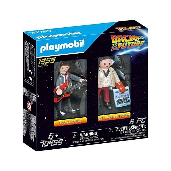 Playmobil Back to The Future Marty et Dr.Brown