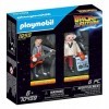 Playmobil Back to The Future Marty et Dr.Brown