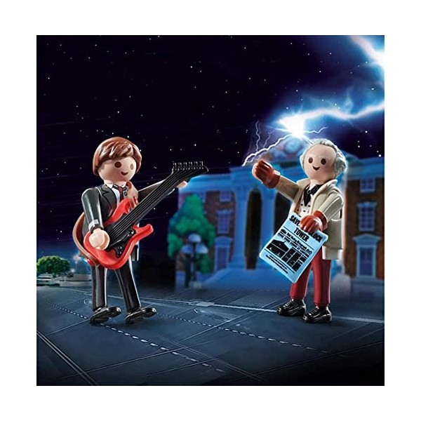 Playmobil Back to The Future Marty et Dr.Brown