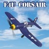 MARLO VOLANTEXRC F4U Corsair RC Avion - 2,4GHz 4CH RC Planeurs - Avion Télécommande EPP 400mm Envergure RTF