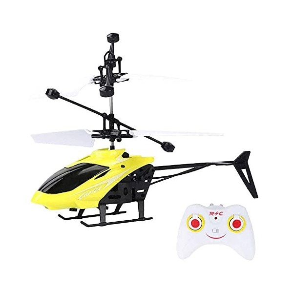 GUYANA Avion télécommandé électrique Mini hélicoptère RC Avion RC Rechargeable Avion RC extérieur Avion Jouet RC pour Enfants