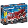 Playmobil 9464 Fourgon dintervention des Pompiers- City Action - Véhicule avec Canon à Eau Fonctionnel, Module Lumineux et s