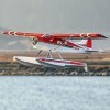 QAQQVQ Sea and Air Amphibious Seaplane 6CH Aile Fixe 2000mm / 78 Pouces Grand Avion avec des Bouées Peut Glisser en Mer Passe