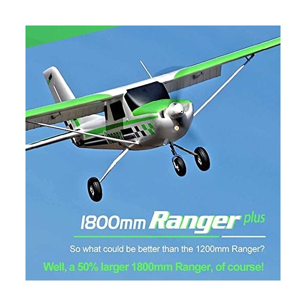 Avion RC Militaire Rétro - Envergure 695 Mm - 6 Axes Gyroscope - 3D Stunt - Double Batterie - Pour Débutants Et Adultes