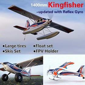 PRENDRE Avion RC, Avion télécommandé à 4 canaux, débutant 3 en 1 Avion de Neige de mer deau Avion RC intégré dans Un Gyrosco