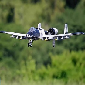 RKSTD Avion RC, Avion RC À Double Conduit 70 Mm, avec Système De Commande De Vol, Avion RC Électrique Denvergure De 1 500 Mm