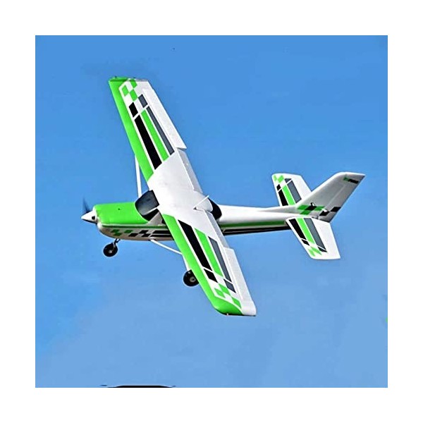 QIYHBVR 70.8" Wingspans Brushless RC Plane 6CH Remote Control Airplane RTF Radio Controlled Aircraft pour Débutants avec Syst