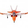 PRILSO 6-Channel Remote Control Aeroplane 2.4 Ghz RC Nozzle Aircraft Hunter, Ready to Flight with Brushless 3546 KV1900 Motor