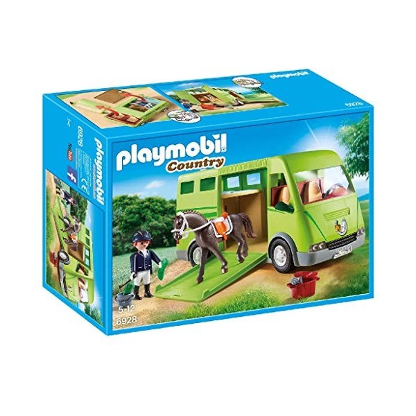 Playmobil 6928 Cavalier avec van et cheval