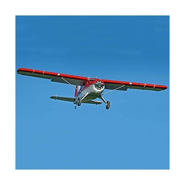 QIYHBVR Avion Télécommandé À 6 Canaux davion Télécommandé 2000 Mm 78" Envergure avec Volets Avion À Eau LED Grand Planeur