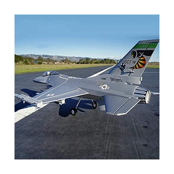 ZHLFDC Toy Cadeau télécommande de télécommande F16 Combat Falcon V2 Falcon V2 FANCHED EDF ÉCHELLE DÉCHELLE DE Jet ARILCRAFT 