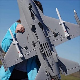 ZHLFDC Toy Cadeau télécommande de télécommande F16 Combat Falcon V2 Falcon V2 FANCHED EDF ÉCHELLE DÉCHELLE DE Jet ARILCRAFT 