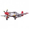 QAQQVQ Avion Télécommandé Avions RC 2.4GHz 6CH Fighter Modèle Avion RC Moteur Brushless Avion RC Jouets RTF Prêt À Voler pour