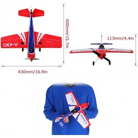 Rc Plane 4 Channel 2.4Ghz Remote Control Airplane Ready to Fly Rc Planes for Adults 3D 6G Stunt Flying Upside Down Easy Ready