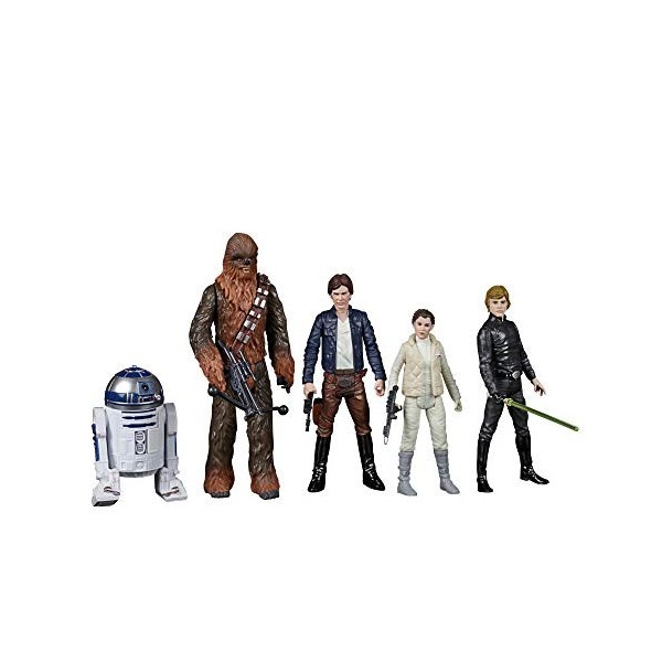 Star Wars – Edition Collector – Pack de 5 Figurines articulées Alliance Rebelle - 9,5 cm