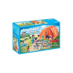 Playmobil 70089 Family Fun Family Fun Camping, Multicolore - Version Allemande Coloré