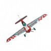 Hélicoptère télécommandé Avion RC, KIT 56.5In/1440Mm,Fit for Le modèle davion à Aile Fixe télécommandée en Bois Balse, modèl