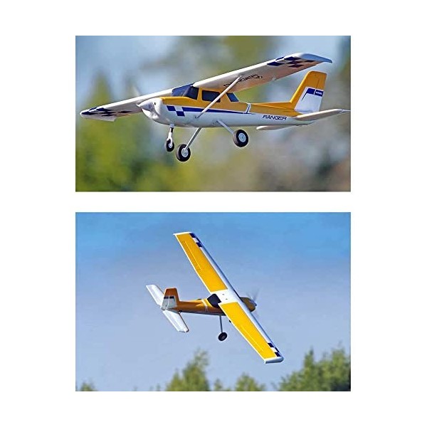 PRENDRE 48IN Envergures RC Avion 2.4Ghz 4 Canaux RC Avion Radiocommande Avion avec Gyro pour Débutant Facile À Voler EPP Mous