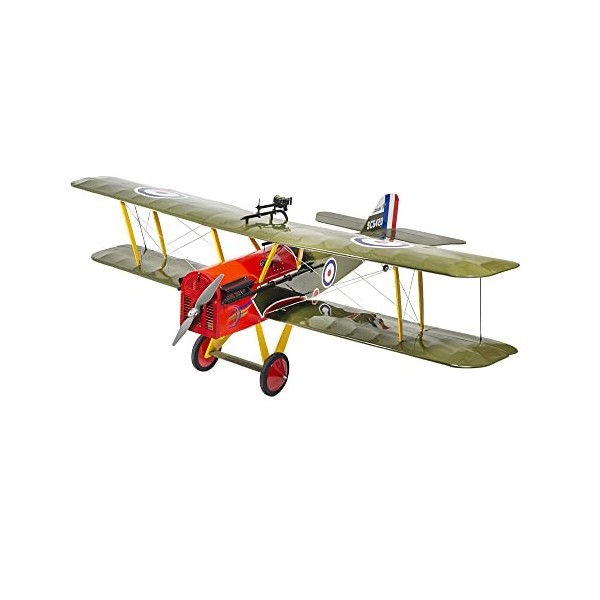 DW Hobby 1,6 m ARF Balsa ARF Biplan Se.5a pour adultes SCG4204 