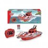 Dickie Toys Bateau de Pompiers RC Bateau RC déant motorisé prêt à fonctionner RTR 384 mm