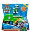 Paw Patrol LA Pat Patrouille – Véhicule + Figurine Rocky – Véhicule Jouet avec Figurine de Rocky – 6054437 Jouet Enfant 3 An