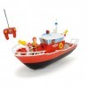 Dickie Toys Bateau RC FMS RC Titan, jouet Sam le pompier, bateau téléguidé