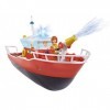 Dickie Toys Bateau RC FMS RC Titan, jouet Sam le pompier, bateau téléguidé