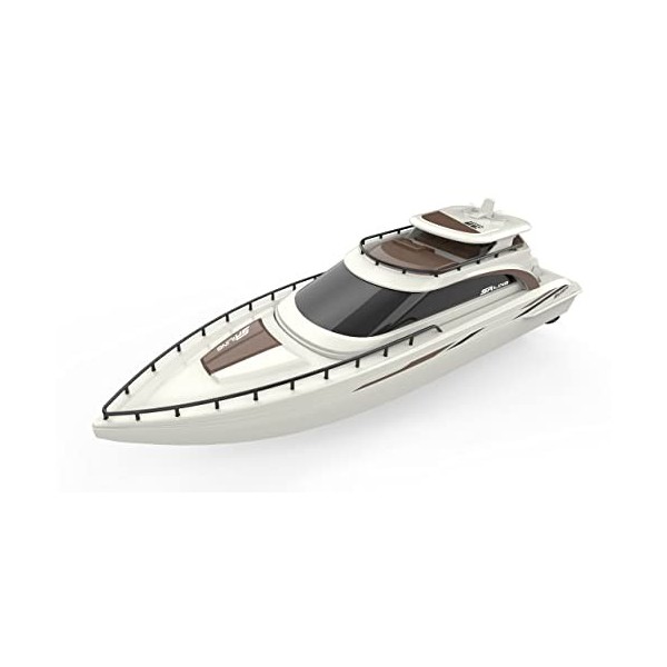 Amewi 26100 Rising Sun Cruise Yacht 380 mm 15 km/h 2,4 GHz RTR Marron/Blanc crème