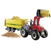 Playmobil Grand Tracteur avec remorque