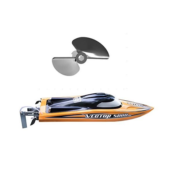 SOWOFA Tails Pièces de Rechange Accessoires pour Bateau télécommandé 31,5 "Speedboat 3.0 Pro. Bateau sans balais 3 hélices 